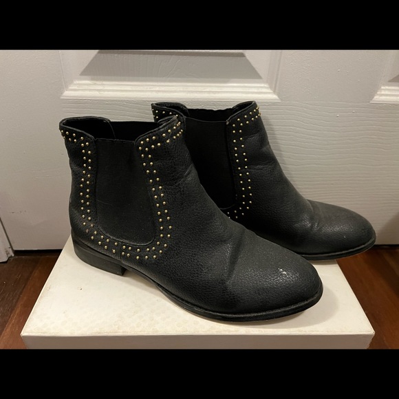 Womens black booties size 6 - Picture 2 of 3